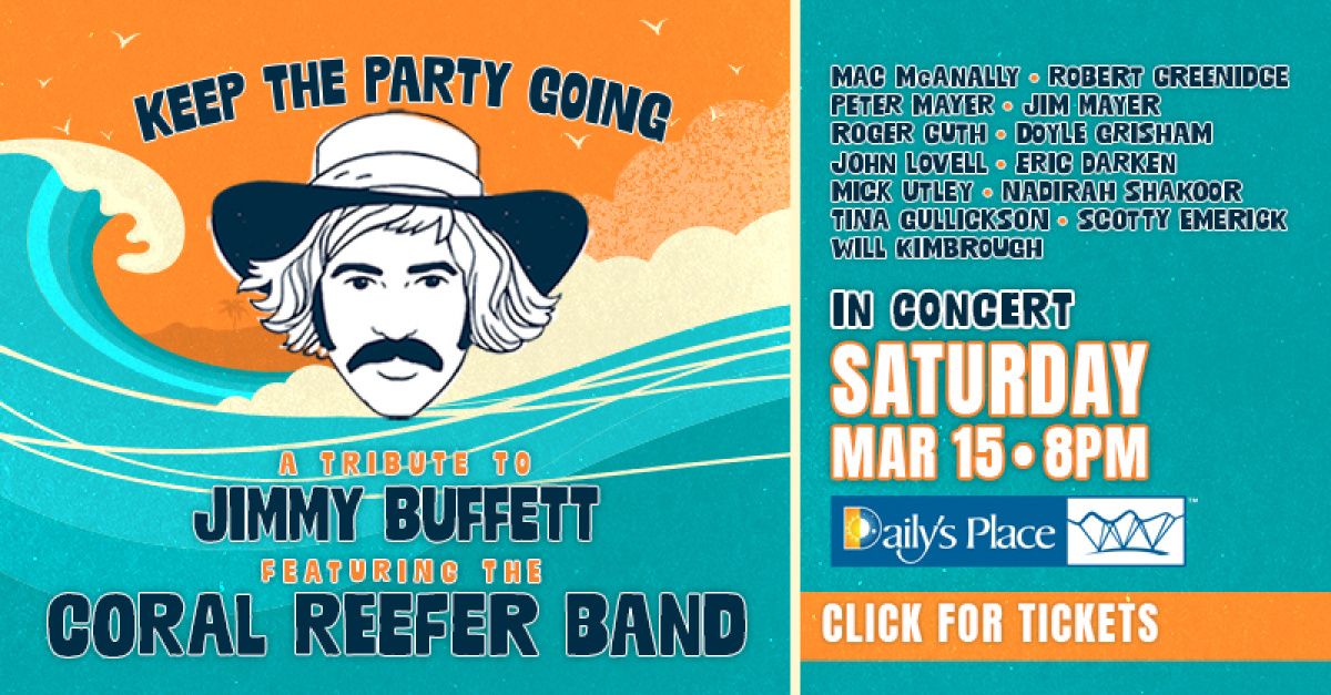 Keep The Party Going: A Tribute to Jimmy Buffet, Featuring The Coral Reefer Band